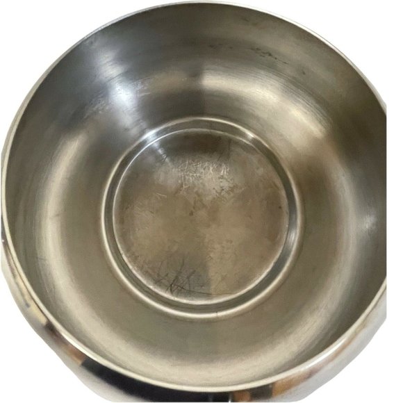 Vintage Fondu Pot Spring Inox 18/8 Silver Stainless Steel Made in Switzerland - Picture 5 of 7